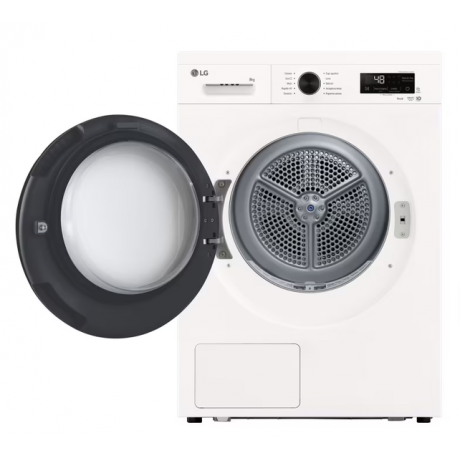 LG RHX1008NWB Στεγνωτήριο Ρούχων 8kg με Αντλία Θερμότητας